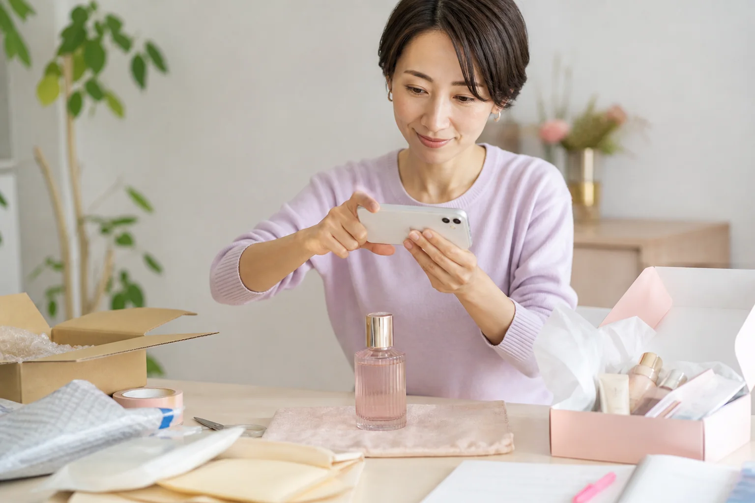 化粧品を売るなら買取店とフリマアプリ、どちらが得？手数料・手間・安心を比較
